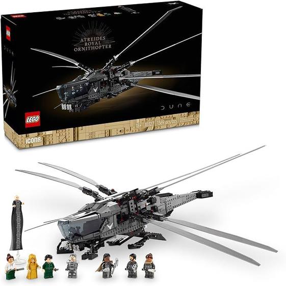 Imagem de LEGO Icons Dune Atreides Royal Ornithopter 10327 M BRINQ