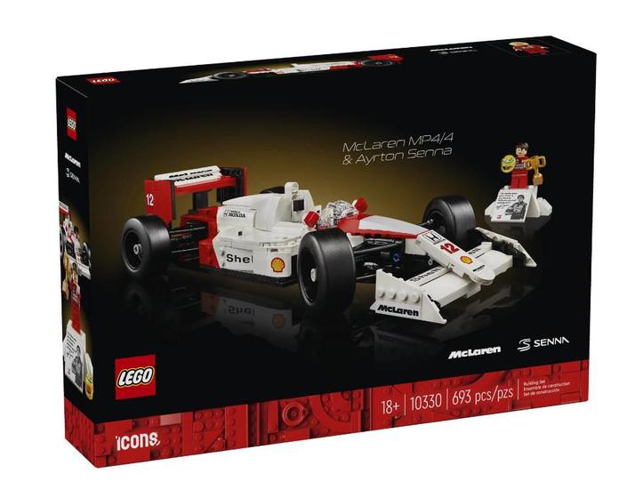 Imagem de LEGO Icons McLaren MP4/4 e Ayrton Senna 10330 693 Peças