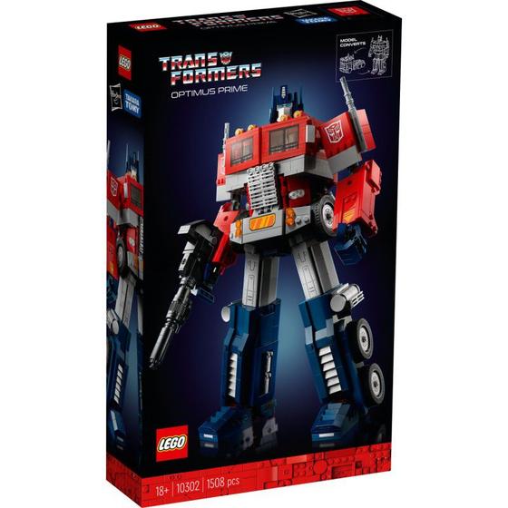 Imagem de LEGO Icons Optimus Prime 1508 peças - 10302 