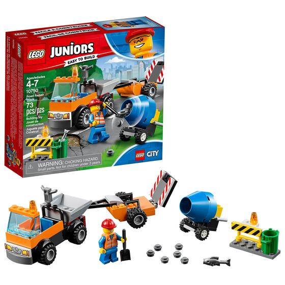 Imagem de LEGO Juniors/4+ Road Repair Truck 10750 Kit de Construção (73 Peças)