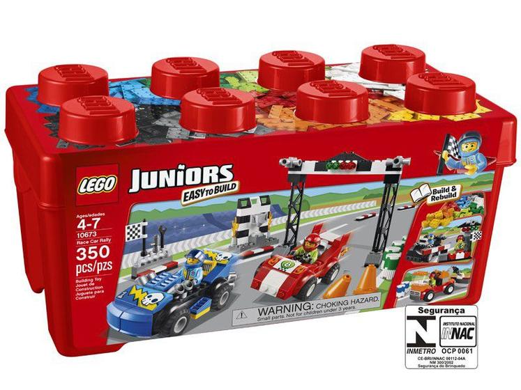 Imagem de LEGO Juniors Rally de Carros de Corrida 350 Peças