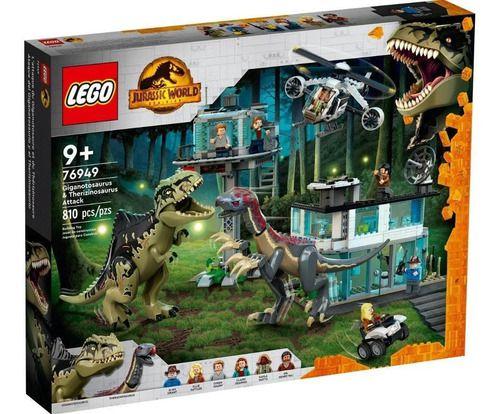 Imagem de LEGO Jurassic  Ataque Giganotossauro & Therizinossauro 76949