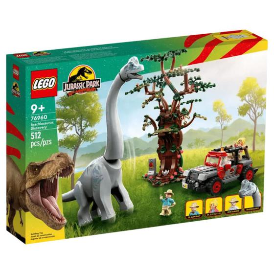 Imagem de Lego Jurassic Park Descoberta de Braquiossauro 512 pçs 76960