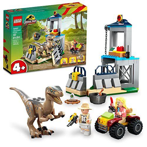 Imagem de LEGO Jurassic Park Velociraptor Escape 76957 Aprenda a Buil