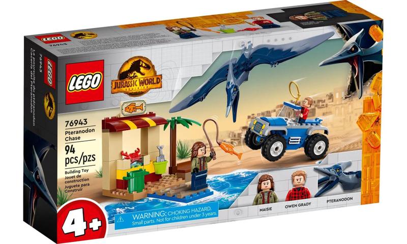 Imagem de LEGO Jurassic World - A Perseguição ao Dinossauro Pteranodonte - 76943