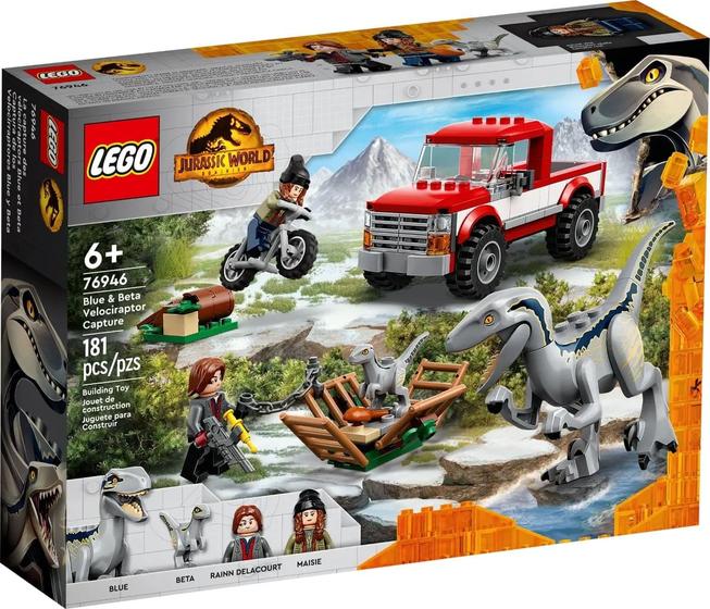 Imagem de LEGO Jurassic World - Captura dos Velociraptores Blue e Beta - 76946