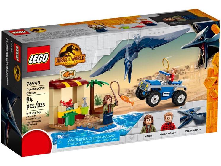 Imagem de LEGO Jurassic World Dominion A Perseguição ao - Pteranodonte 94 Peças 76943
