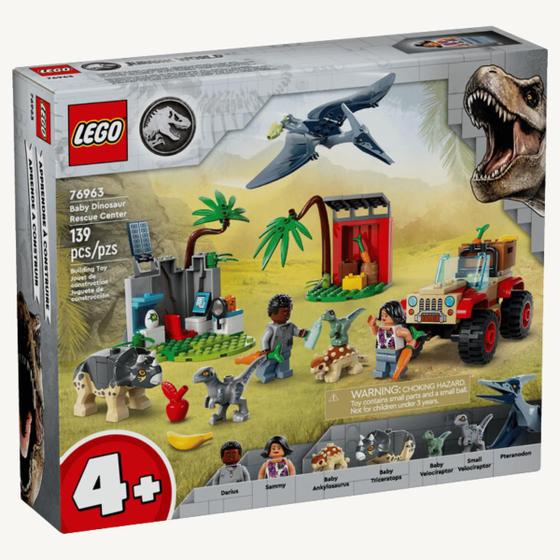 Imagem de Lego Jurassic World Resgate Filhote de Dinossauro 76963