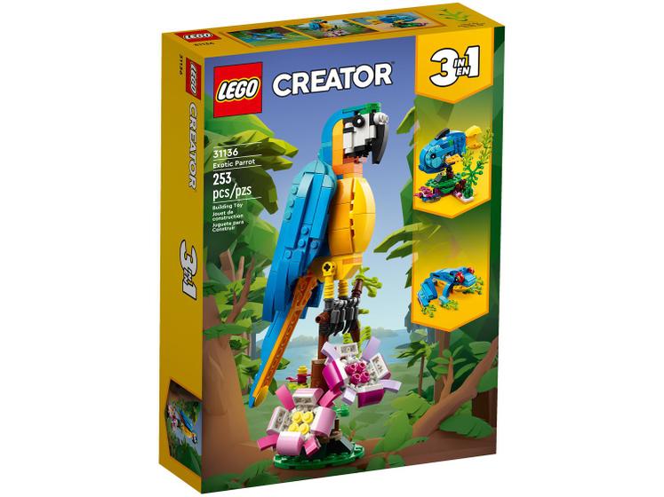 Imagem de LEGO Lego Creator Papagaio Exótico 253 Peças