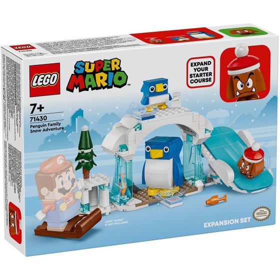 Imagem de Lego Mario 71430 Expansão Aventura Neve Da Família Pinguim