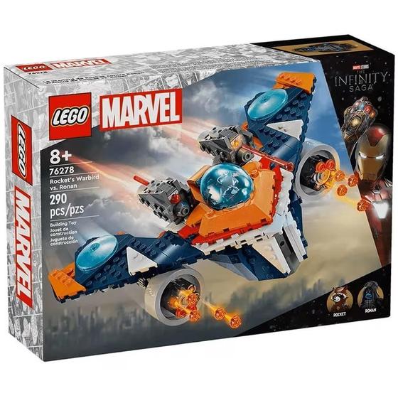 Imagem de Lego Marvel 76278 Warbird Do Rocket Vs Ronan Com 290 Peças