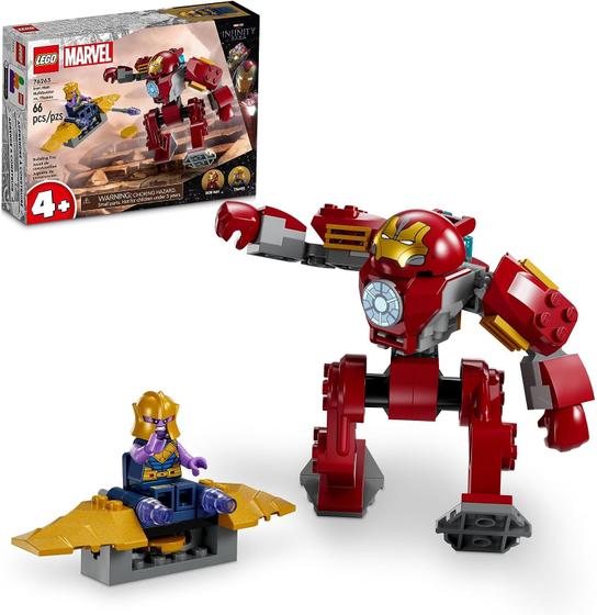 Imagem de Lego Marvel Armadura Hulkbuster Homem De Ferro Vs. Thanos - 76263