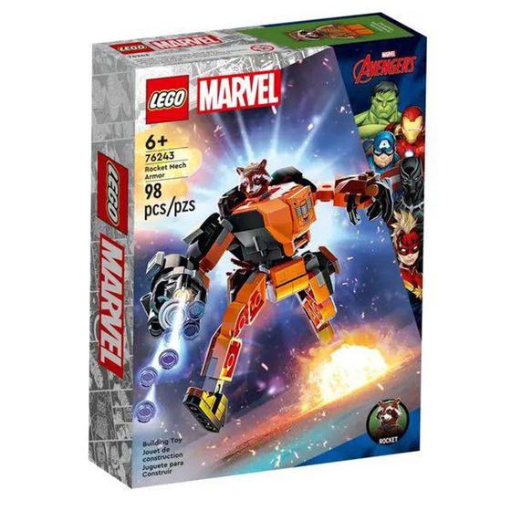 Imagem de Lego Marvel Armadura Robo Rocket 76243