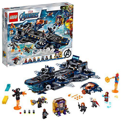 Imagem de LEGO Marvel Avengers Helicarrier 76153 Edifício de tijolos divertido 