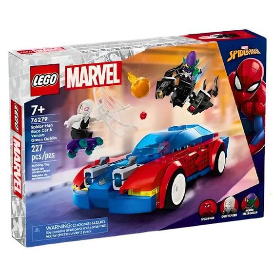 Imagem de Lego Marvel Carro Do Homem-Aranha E Duende Verde Venom 76279