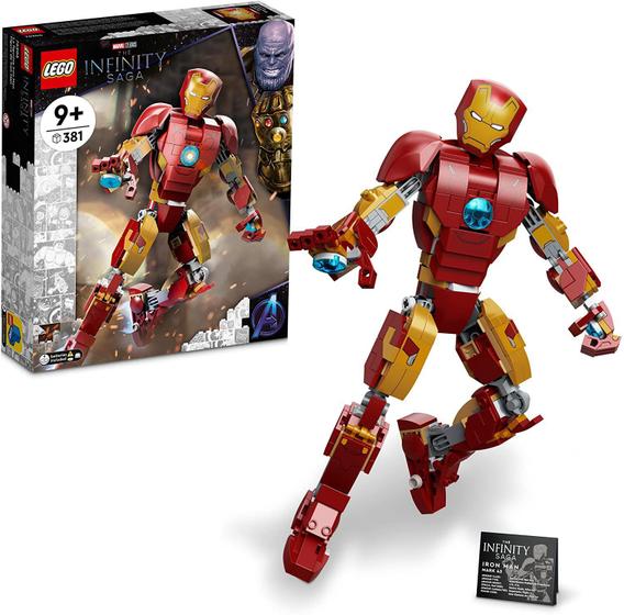 Imagem de LEGO Marvel - Figura do Homem de Ferro - 76206