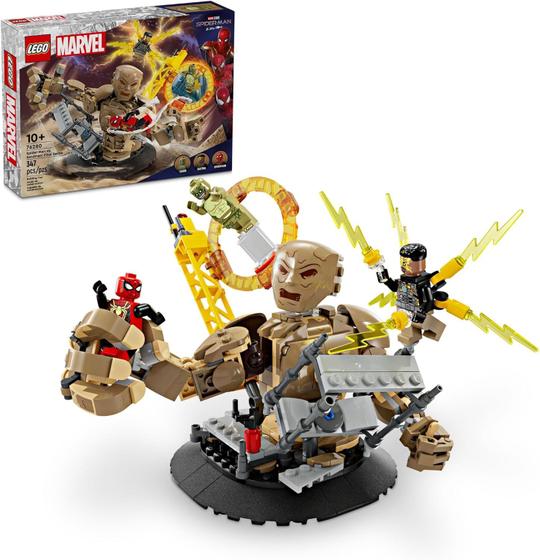 Imagem de LEGO Marvel - Homem-Aranha vs. Sandman: Batalha Final 76280