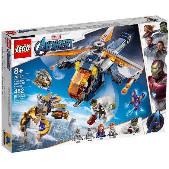 Imagem de Lego Marvel Hulk Resgate De Helicoptero Dos Vingadores 76144