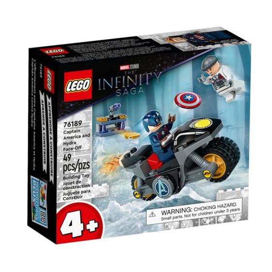 Lego Marvel Infinity Saga Confronto Capitão América e Hydra 76189 Menor preço em Lego Marvel Infinity Saga Confronto Capitão América e Hydra 76189