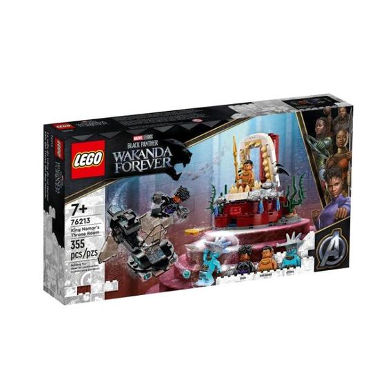 Imagem de Lego Marvel Pantera Negra Sala do Trono do Rei Namor 76213