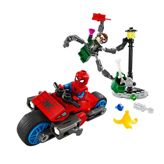 Imagem de Lego Marvel Perseguição De Moto Spider-Man Vs Doc Ock 76275