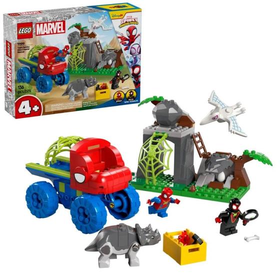 Imagem de Lego Marvel Resgate Veiculo Dinossauro Equipe Spidey 11199