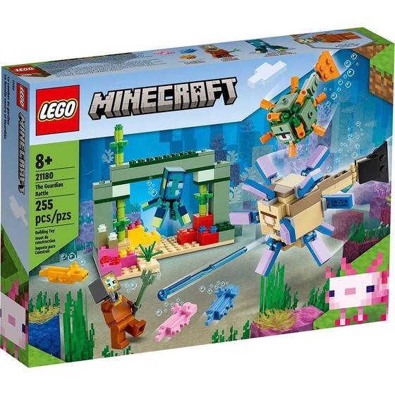 Imagem de Lego minecraft 21180 a batalha do guardiao