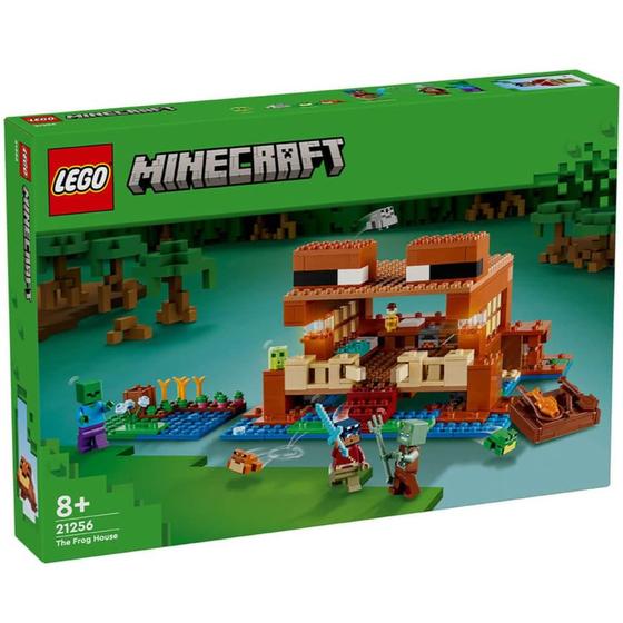 Imagem de Lego minecraft 21256 a casa sapo