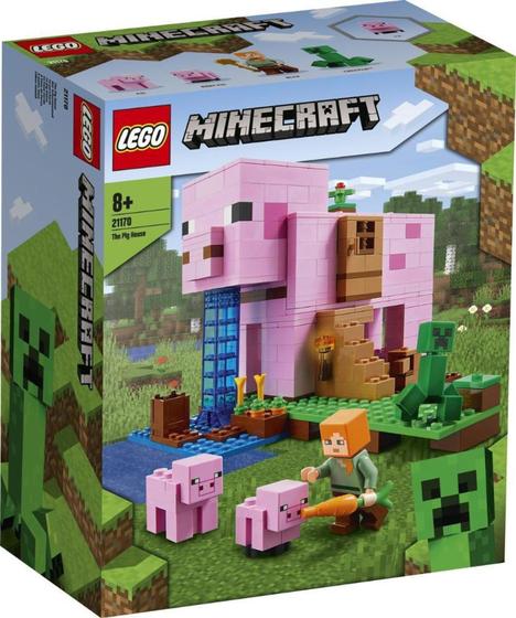 Imagem de Lego Minecraft A Casa Do Porco 490 Peças - LEGO 21170