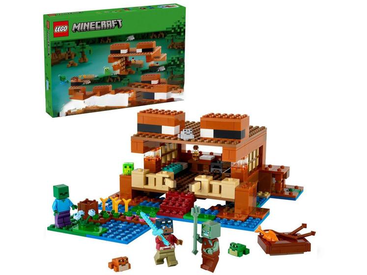 Imagem de LEGO Minecraft A Casa Sapo 21256 400 Peças