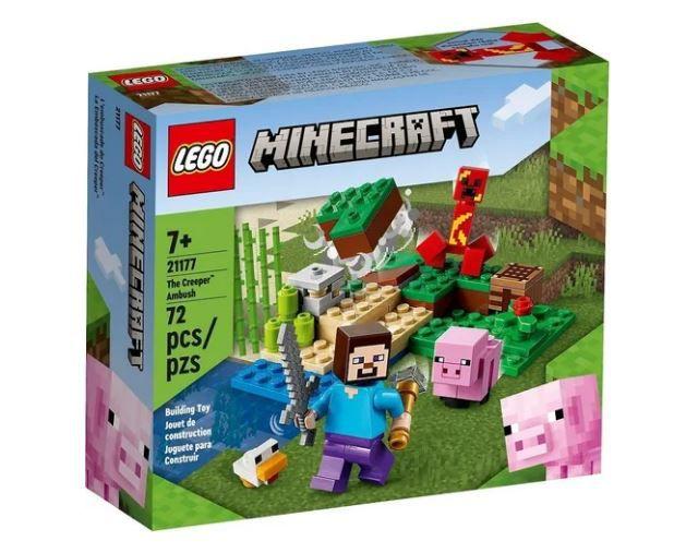 Imagem de LEGO Minecraft A Emboscada do Creeper 21177