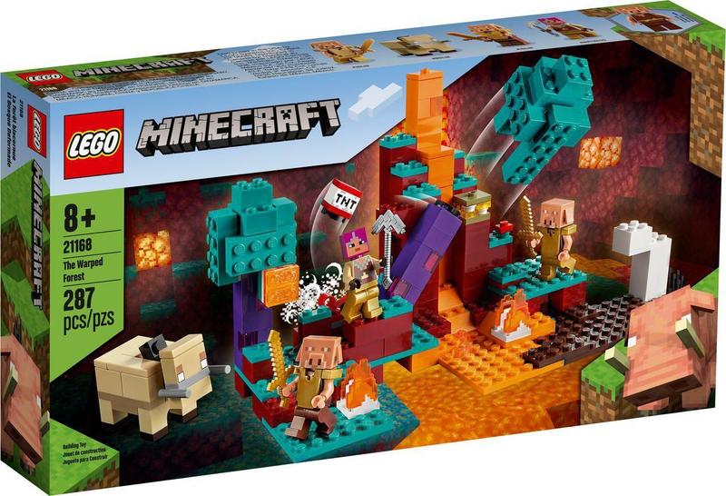 Imagem de Lego Minecraft A Floresta Deformada 287 Peças - 21168