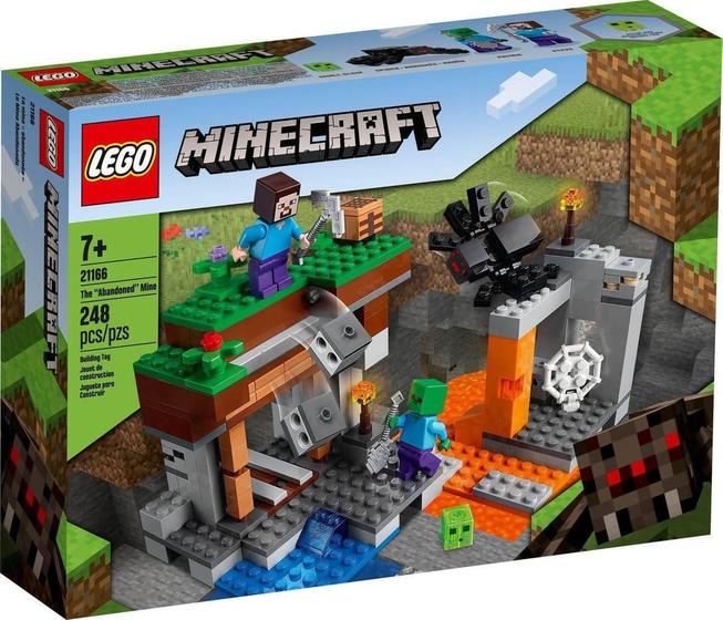 Imagem de Lego Minecraft A Mina Abandonada 248 Peças Lego 21166