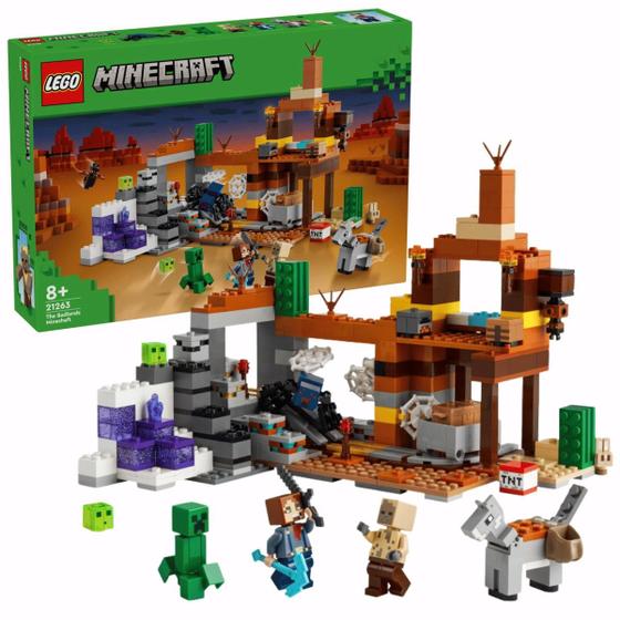 Imagem de Lego Minecraft A Mina do Ermo 538 Peças 21263