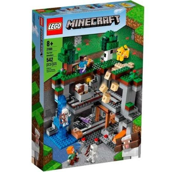 Imagem de Lego Minecraft A Primeira Aventura 542 Peças - 21169