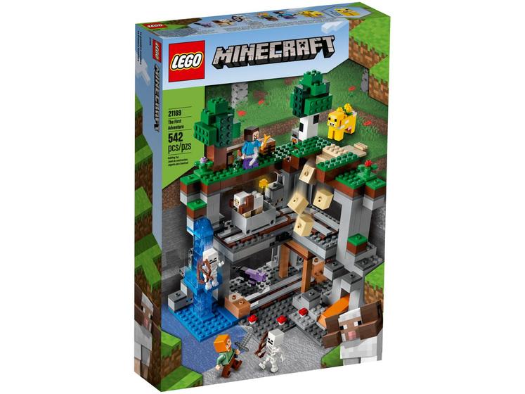 Imagem de LEGO Minecraft A Primeira Aventura Peças