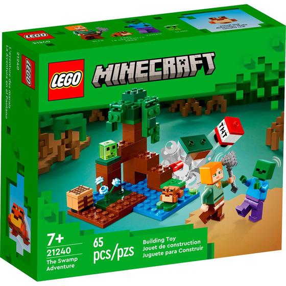 Imagem de Lego Minecraft Aventura no Pantano 21240 65pcs