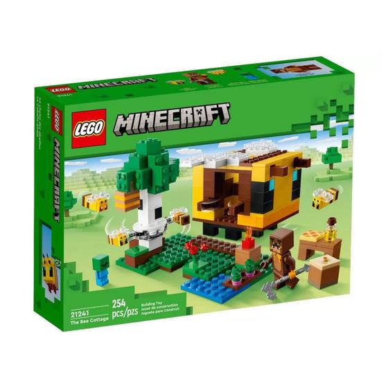 Imagem de LEGO Minecraft Casa de Campo da Abelha 254 Peças - 673419374774