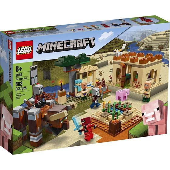 Imagem de Lego Minecraft O Ataque De Illager 562 Peças 21160