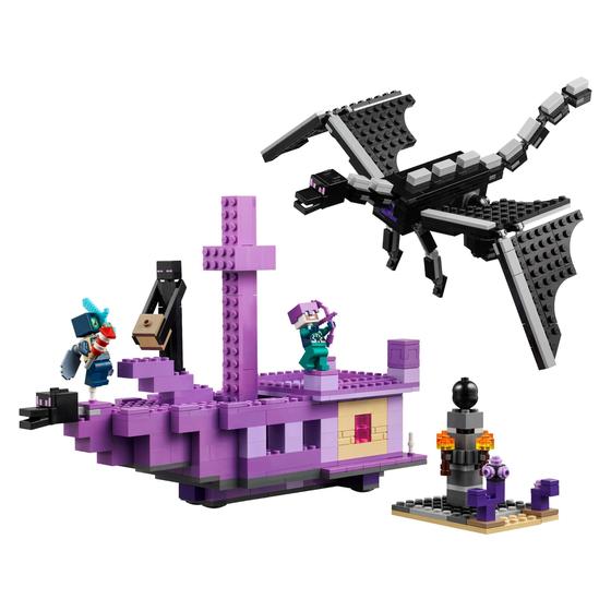Imagem de LEGO Minecraft - O Dragão Ender e o Navio Final