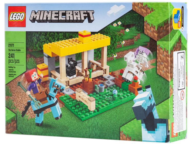 LEGO Minecraft - Grande Esqueleto com o Cubo Magma