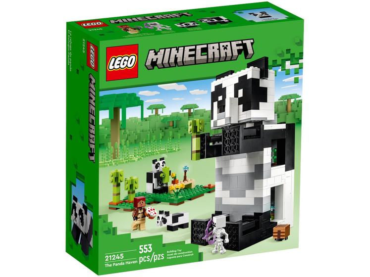 Imagem de LEGO Minecraft O Refúgio do Panda 553 Peças