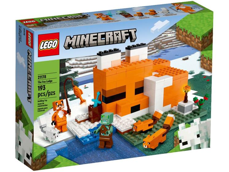 Imagem de LEGO Minecraft Pousada da Raposa 193 Peças
