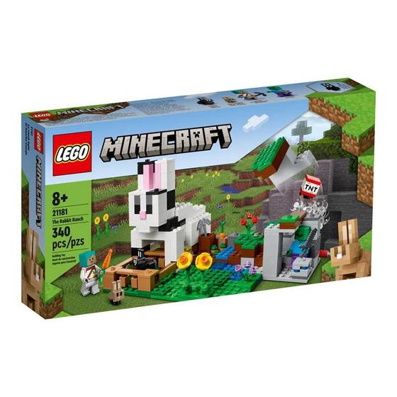 Imagem de Lego Minecraft Rancho do Coelho 340 Pcs +8 Anos 21181