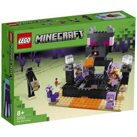 Lego Minecraft The End Arena 21242 +8 Anos 252 Pecas é boa?
