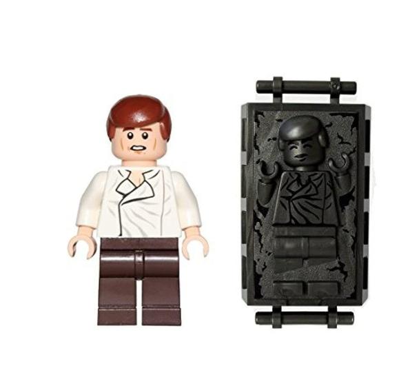 Imagem de LEGO Mini Figura Star Wars - Han Solo com Peça Carbonita