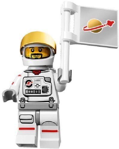 Imagem de LEGO Minifigura Astronauta com Bandeira da Série 15