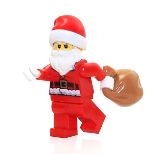 Imagem de LEGO Minifigura de Natal - Papai Noel  (com Saco de Brinquedo) Tudo Novo 2021