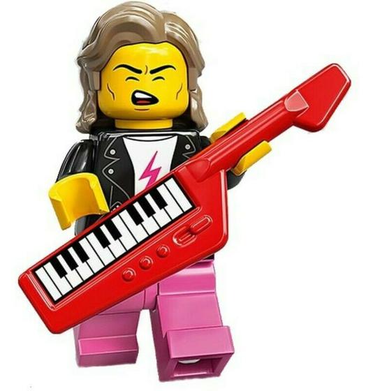 Imagem de LEGO Minifiguras Série 20 - Músico com Cabo Azul Bônus