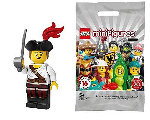 Imagem de LEGO Minifiguras Série 20 Pirata Girl 71027